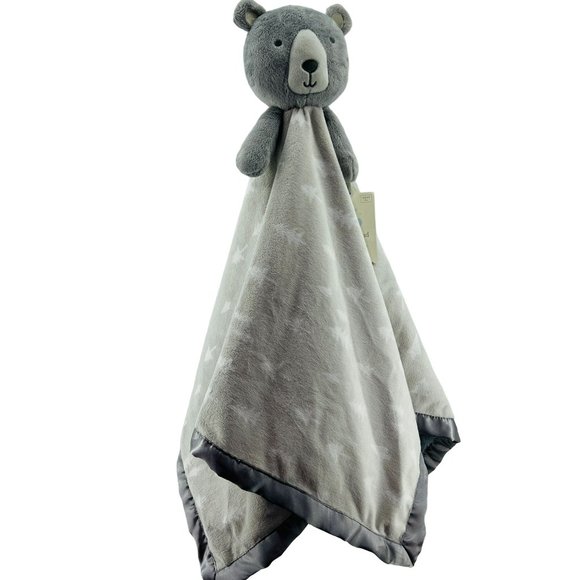cloud island Other - Cloud Island Large Security Blanket Bear Cloud Island Gray Lovey